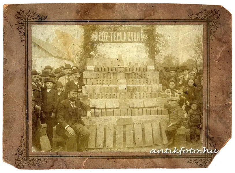 A békéscsabai téglagyár története 5 - Békéscsaba téglagyár termékek 1920-30